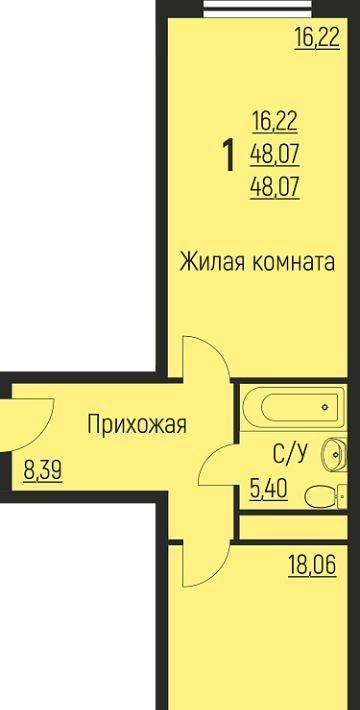 квартира р-н Туапсинский г Туапсе ул Свободы 7а фото 1