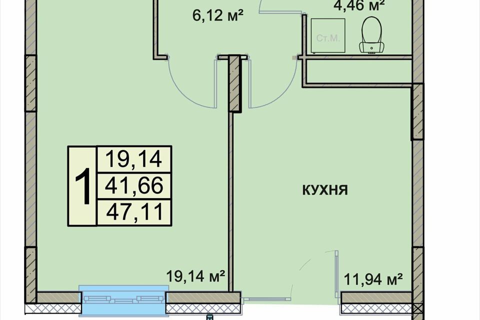 квартира г Ярославль ул Чернопрудная 37 Ярославский район фото 1