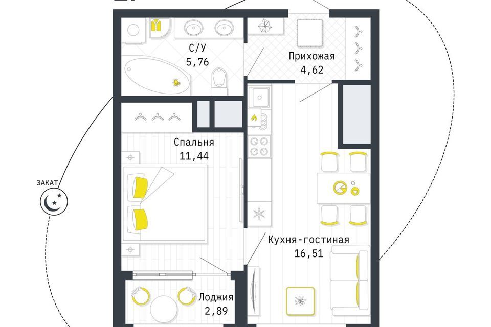 квартира г Рязань ул Шереметьевская 14 городской округ Рязань фото 1