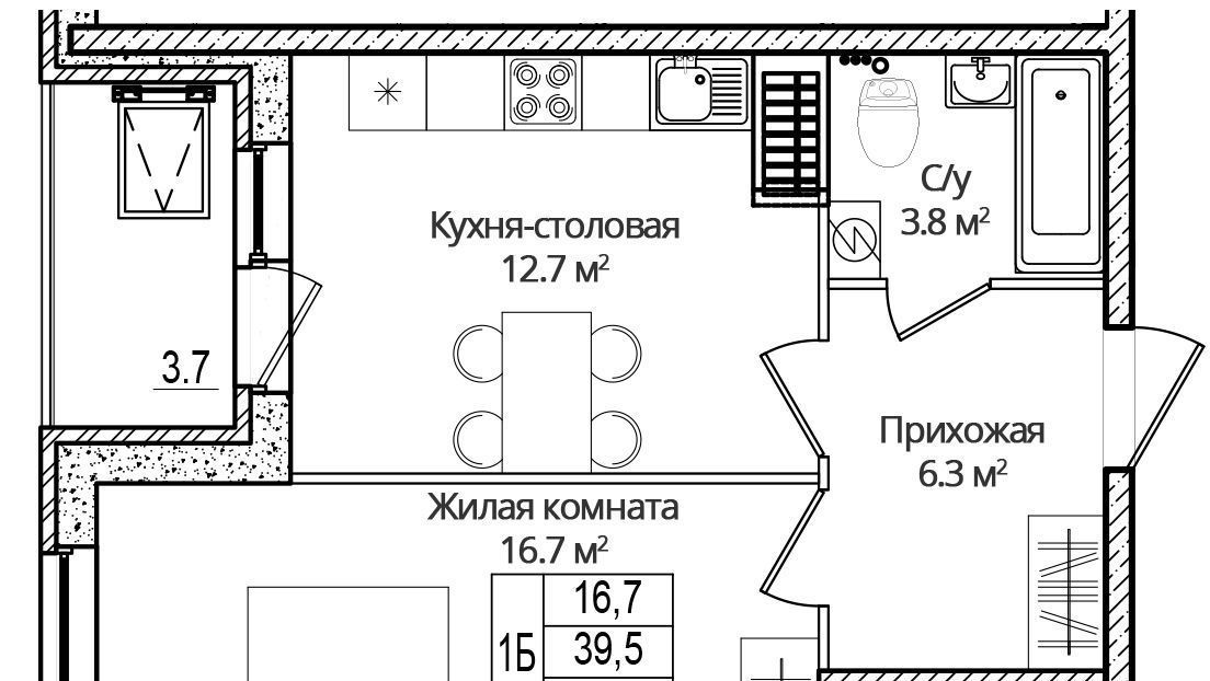 квартира р-н Псковский д Борисовичи ул Дмитрия Яковлева 8 Завеличенская волость фото 1