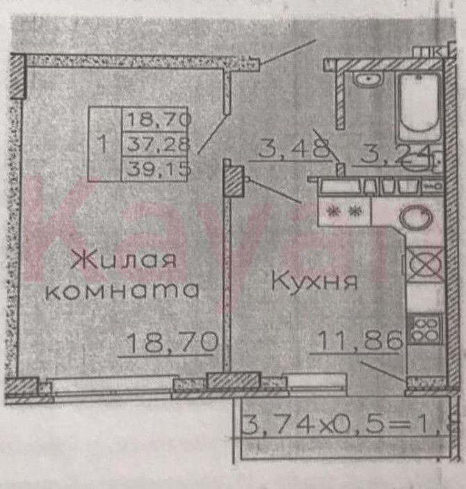 квартира г Краснодар ул Автолюбителей 2/1 Краснодар, ЖК «Почтовый» фото 8