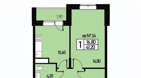 квартира г Москва п Новофедоровское ул Генерала Донскова 27к/1 ТиНАО фото 1