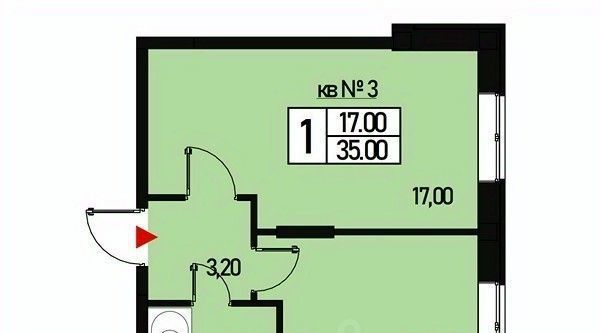 квартира г Москва п Новофедоровское ТиНАО ул Генерала Донскова 23к/3 фото 1