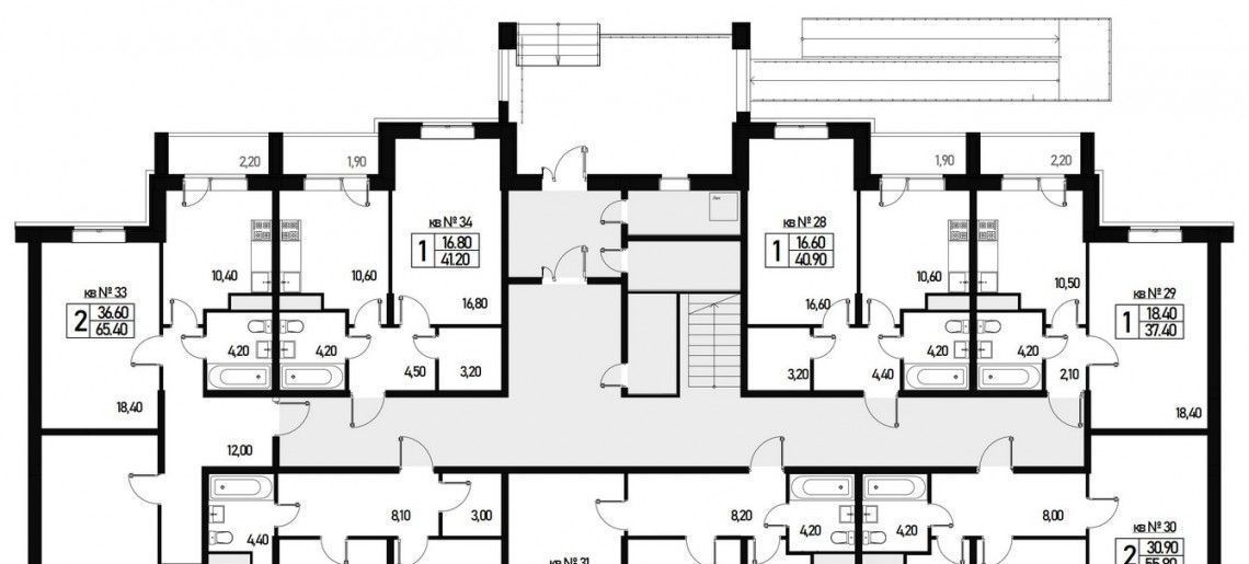 квартира г Москва п Новофедоровское ул Генерала Донскова 27к/1 ТиНАО фото 2