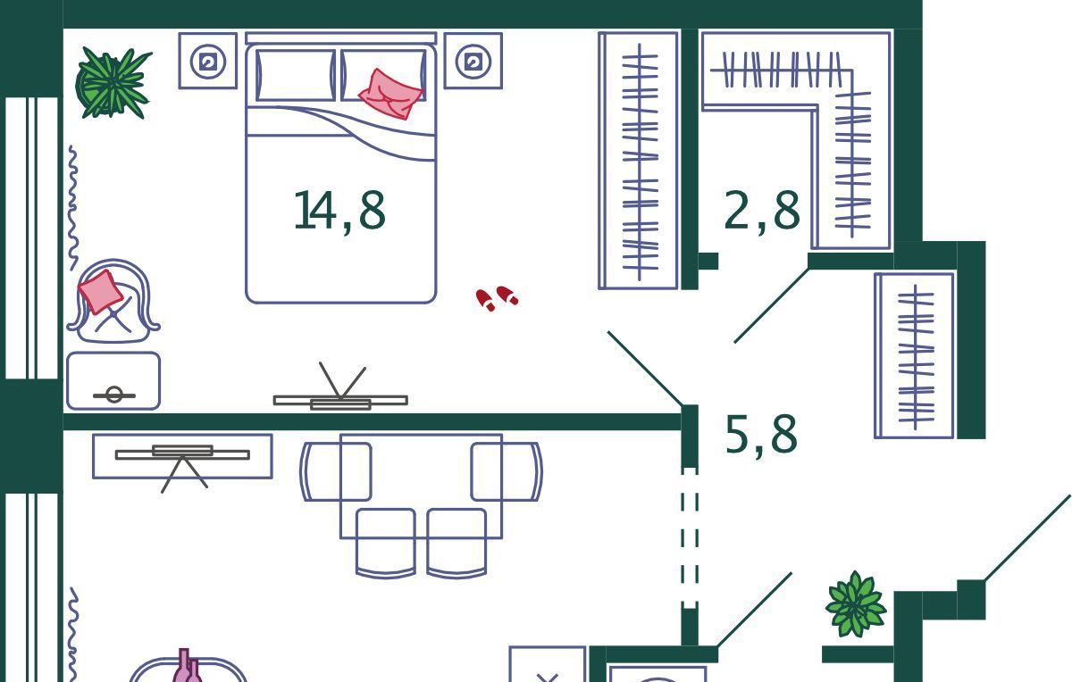 квартира г Москва метро Технопарк ЖК Шагал 2-я оч., к 3. 2 фото 1