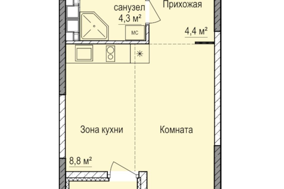 квартира г Ижевск ул 10 лет Октября городской округ Ижевск фото 1