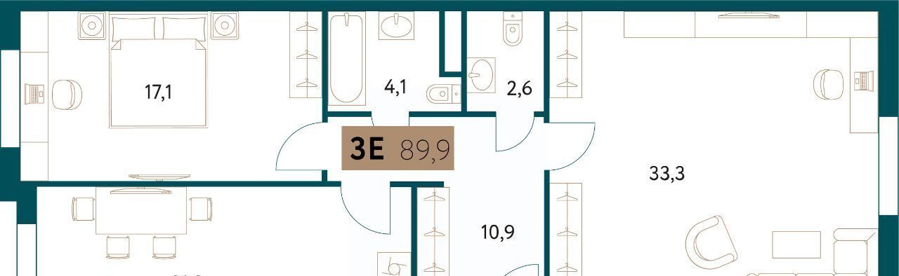 квартира г Москва метро Раменки ул Винницкая 8к/1 фото 1