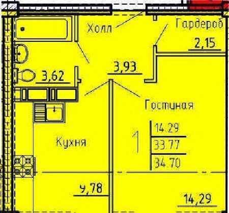 квартира г Пенза п Арбеково р-н Октябрьский Дальнее Арбеково ЖК «Арбековская застава» с 11 фото 1