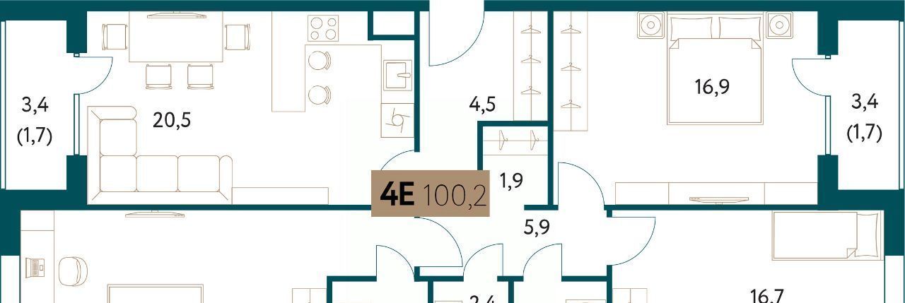 квартира г Москва метро Раменки ул Винницкая 8к/4 фото 1