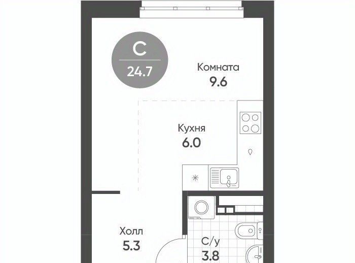 квартира г Екатеринбург Ботаническая Солнечный жилрайон фото 1