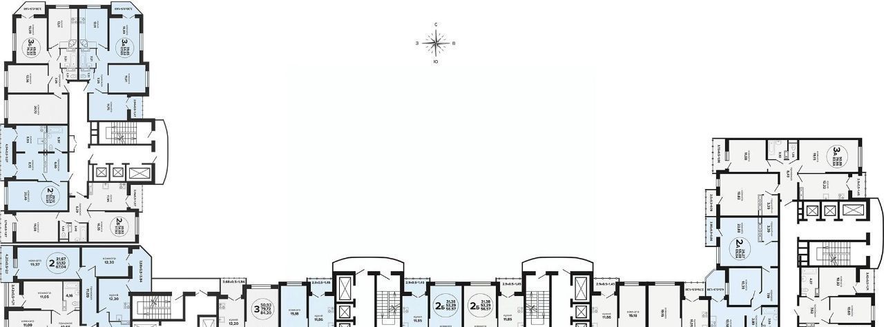 квартира г Краснодар р-н Прикубанский ул Российская 257/7 1 фото 4