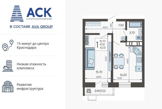 р-н Прикубанский микрорайон 9-й километр фото