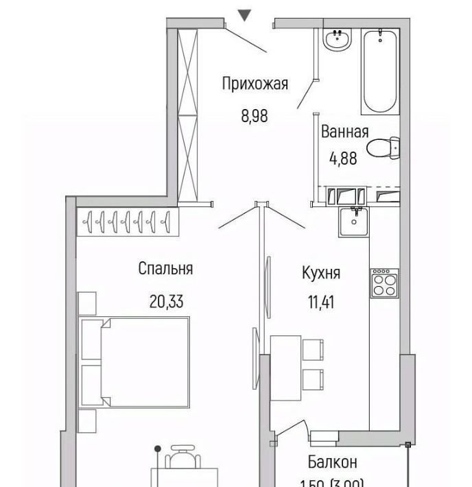 квартира городской округ Красногорск д Бузланово Опалиха фото 1