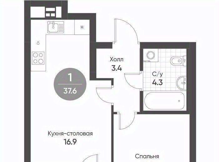 квартира г Екатеринбург Ботаническая Солнечный жилрайон фото 1