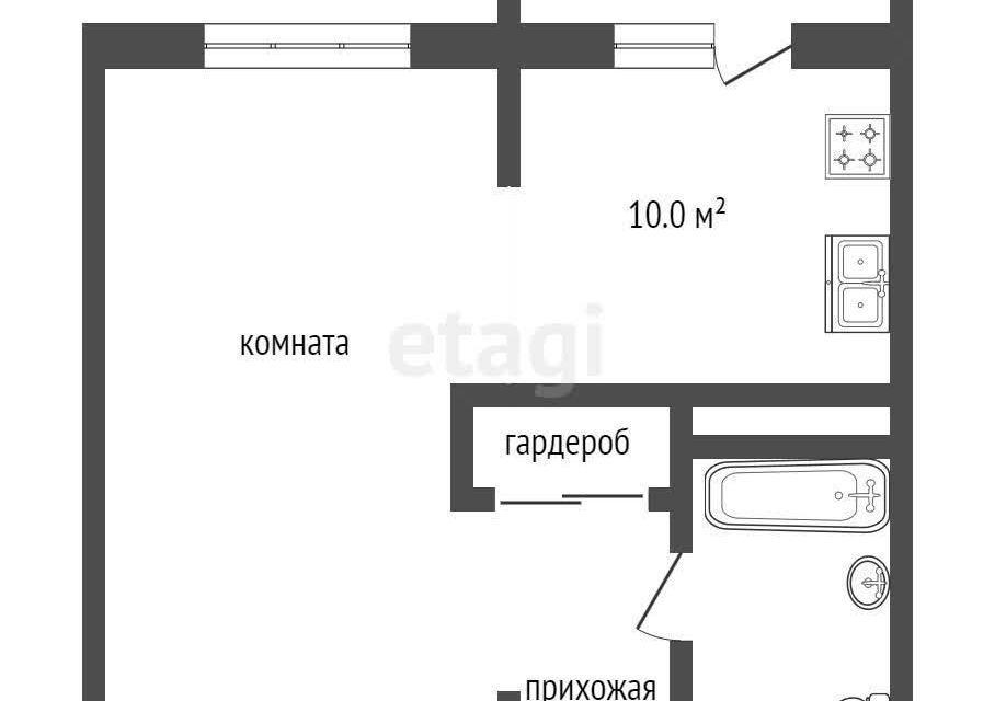 квартира г Оренбург ул Поляничко 4/1 городской округ Оренбург фото 10