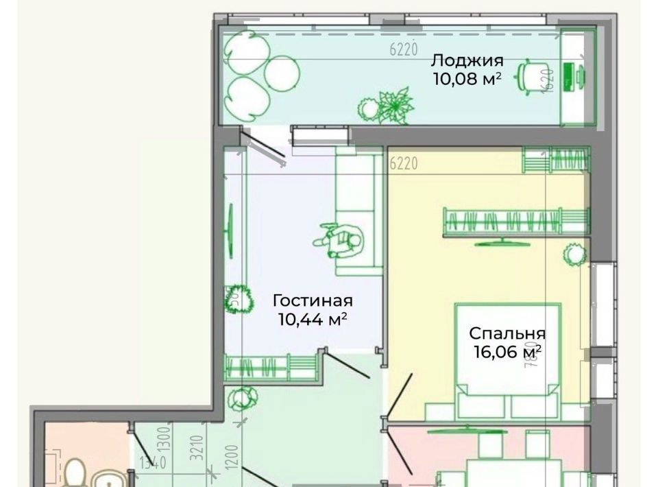 квартира г Хабаровск р-н Кировский ул Тихоокеанская фото 1