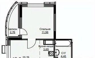 квартира городской округ Щёлково Соболевка мкр, Соболевка жилой комплекс, к 6, Щёлковская фото 1