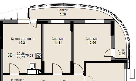 квартира городской округ Щёлково Соболевка мкр, Соболевка жилой комплекс, к 7, Щёлковская фото 1