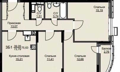 квартира городской округ Щёлково Соболевка мкр, Соболевка жилой комплекс, к 6, Щёлковская фото 1