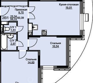 квартира городской округ Щёлково Соболевка мкр, Соболевка жилой комплекс, к 7, Щёлковская фото 1