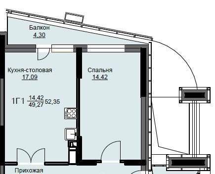 квартира городской округ Щёлково Соболевка мкр, Соболевка жилой комплекс, к 6, Щёлковская фото 1