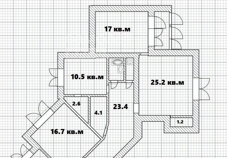 квартира г Брянск р-н Советский ул Авиационная 6 фото 25