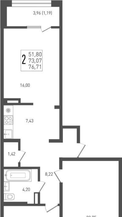 квартира г Краснодар р-н Прикубанский ЖК Югге фото 1