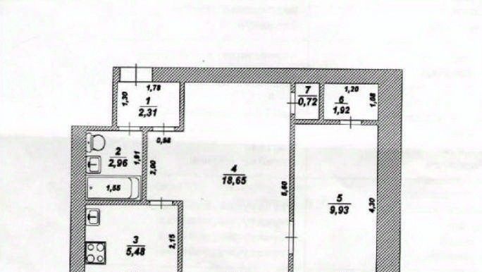 квартира р-н Мелекесский рп Новая Майна ул Микрорайон 1 Новомайнское городское поселение фото 2