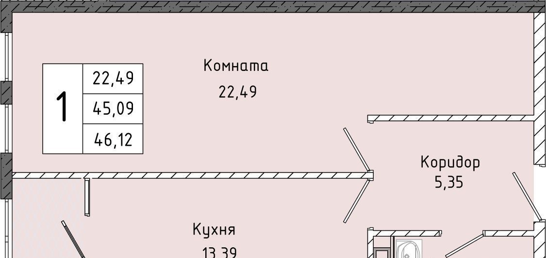 квартира г Алушта пгт Партенит ЖК «Партенит Парк» фото 1