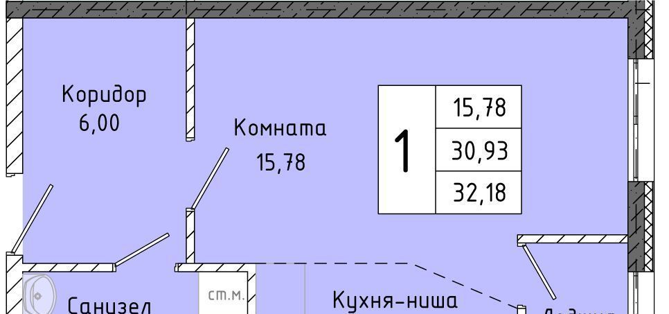 квартира г Алушта пгт Партенит ЖК «Партенит Парк» фото 1