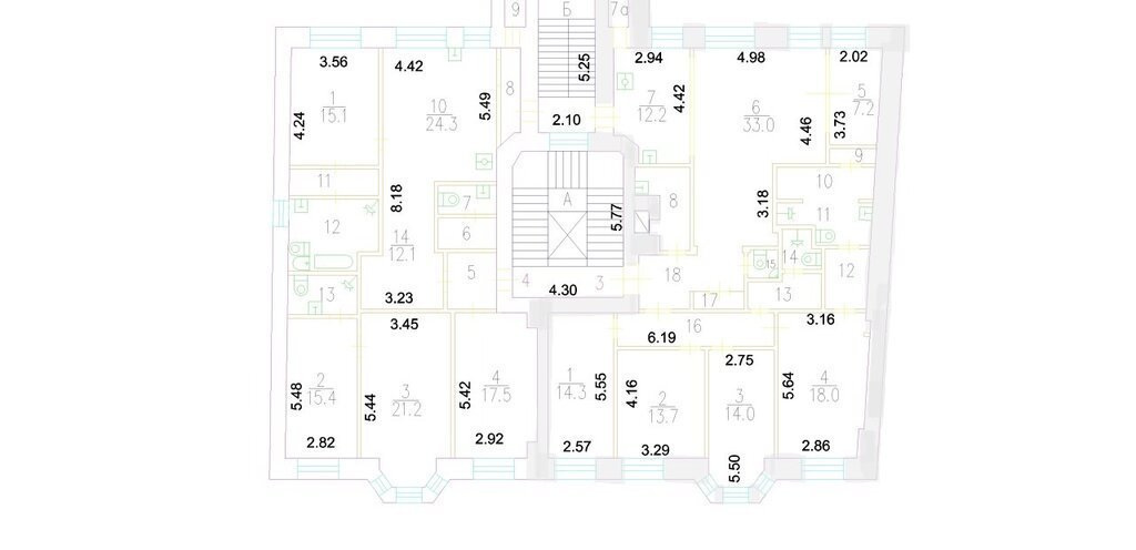 квартира г Москва метро Смоленская ул Арбат 40 фото 25