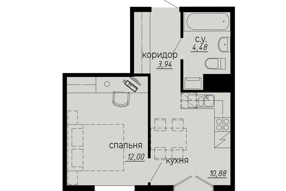 квартира г Санкт-Петербург ул Курчатова 9 Выборгский район фото 1