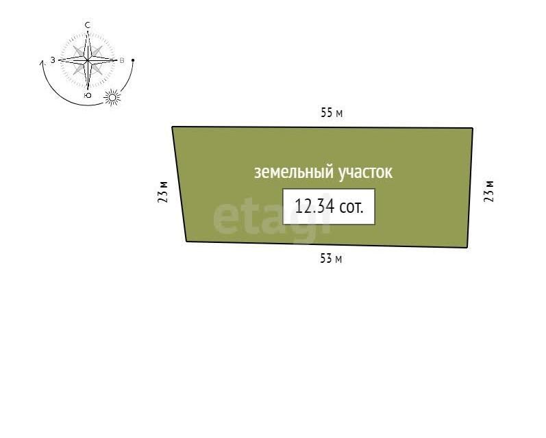 земля р-н Емельяновский снт Надежда 04К-296, 3-й километр фото 1