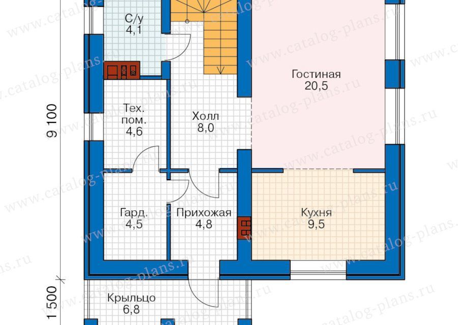 дом р-н Партизанский село Владимиро-Александровское фото 7