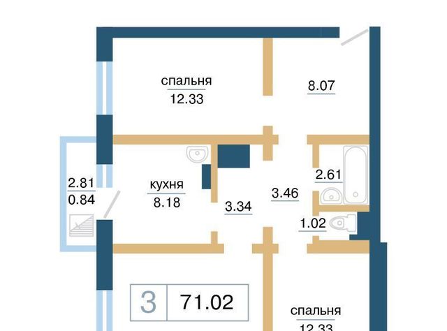 р-н Советский микрорайон «Нанжуль-Солнечный» фото