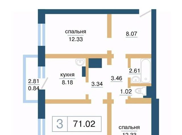 р-н Советский микрорайон «Нанжуль-Солнечный» фото