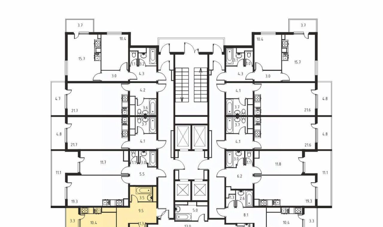 квартира г Краснодар р-н Карасунский ул Автолюбителей 1дк/2 фото 1