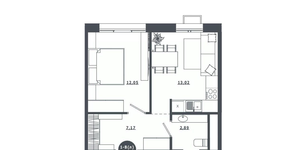 квартира г Нефтеюганск мкр 9-й 4/2 фото 1