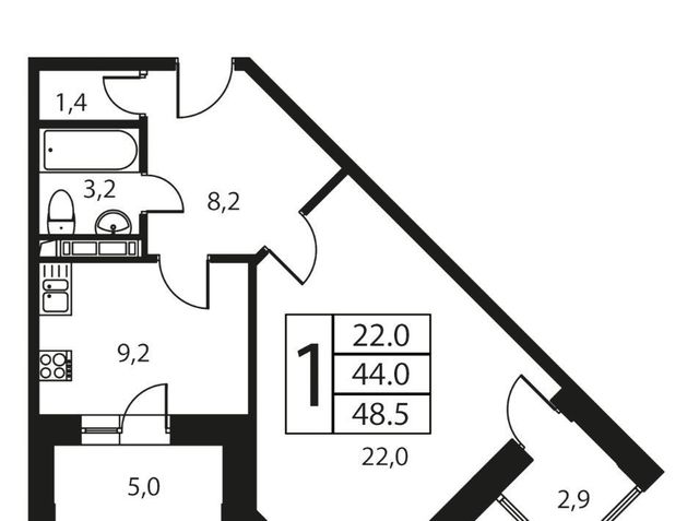 ЖК «Три квартала» Домодедовская, к 12 фото