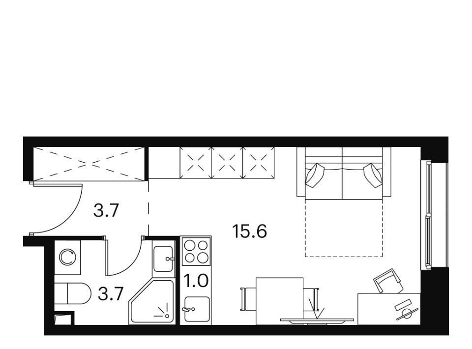 квартира г Москва метро Владыкино проезд Сигнальный 12 фото 1