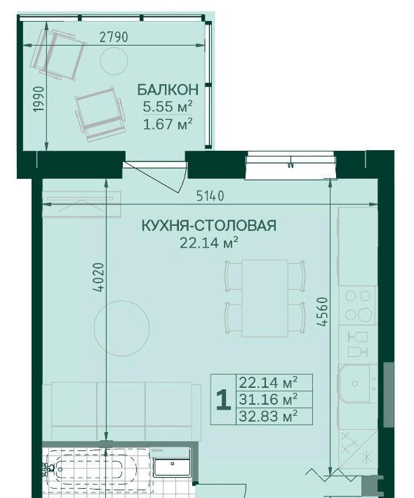 квартира г Санкт-Петербург метро Новочеркасская ул Магнитогорская 5к/3 фото 1