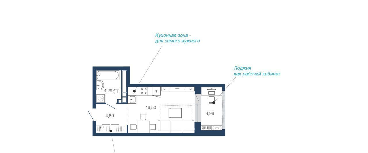 квартира г Липецк р-н Советский микрорайон «Елецкий» 2/12 фото 1