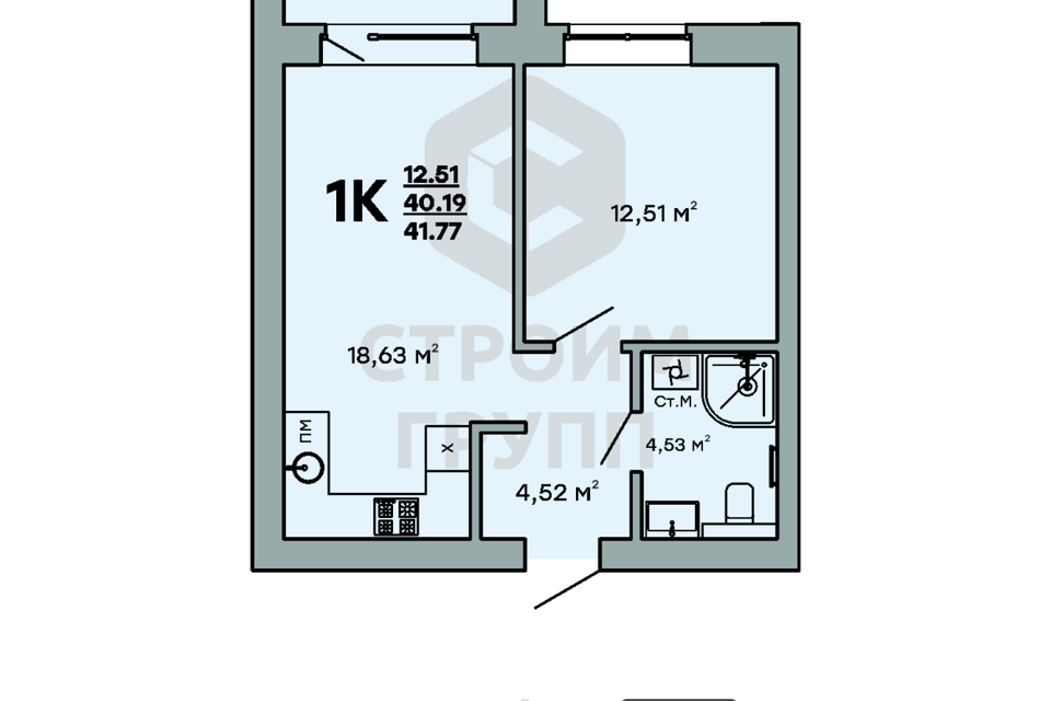 квартира г Ковров ул Строителей 39/3 городской округ Ковров фото 1