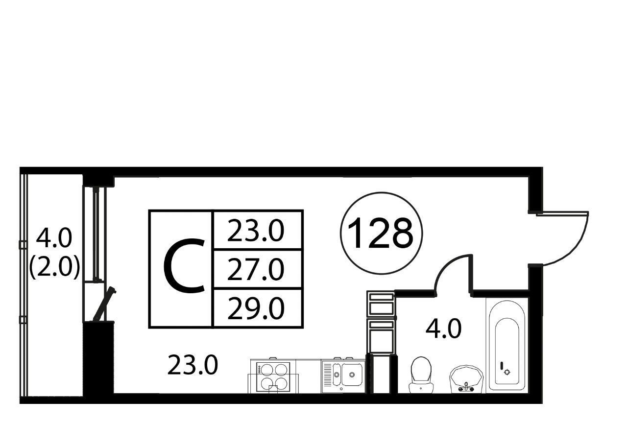 квартира г Домодедово ЖК Космос Домодедовская, Авиационный мкр фото 1