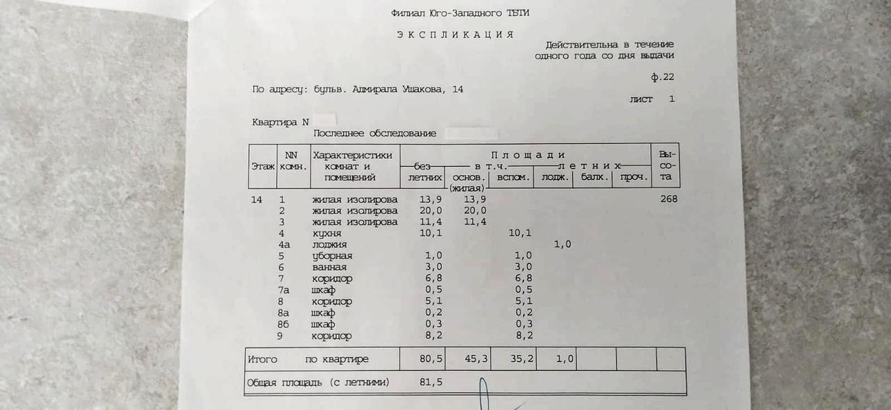 квартира г Москва метро Улица Скобелевская б-р Адмирала Ушакова 14 фото 44