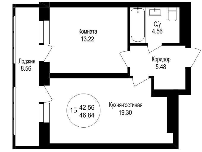 квартира г Тюмень ул Евгения Войнова 7 фото 13