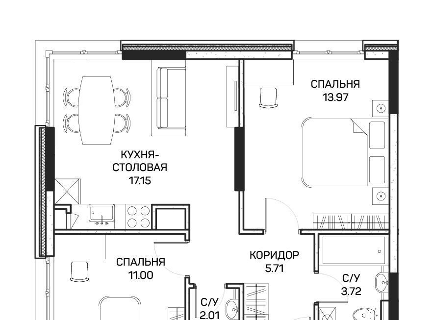 квартира г Москва метро Медведково ул Корнейчука 27 фото 1