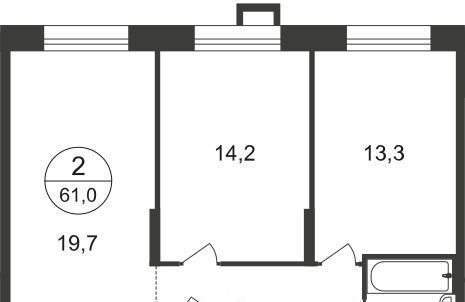 квартира п Московский г Московский ЖК Первый Московский 7я метро Рассказовка фаза, к 1 фото 1