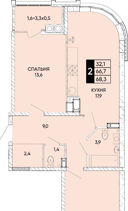 квартира г Ростов-на-Дону р-н Кировский ЖК Левобережье фото 1