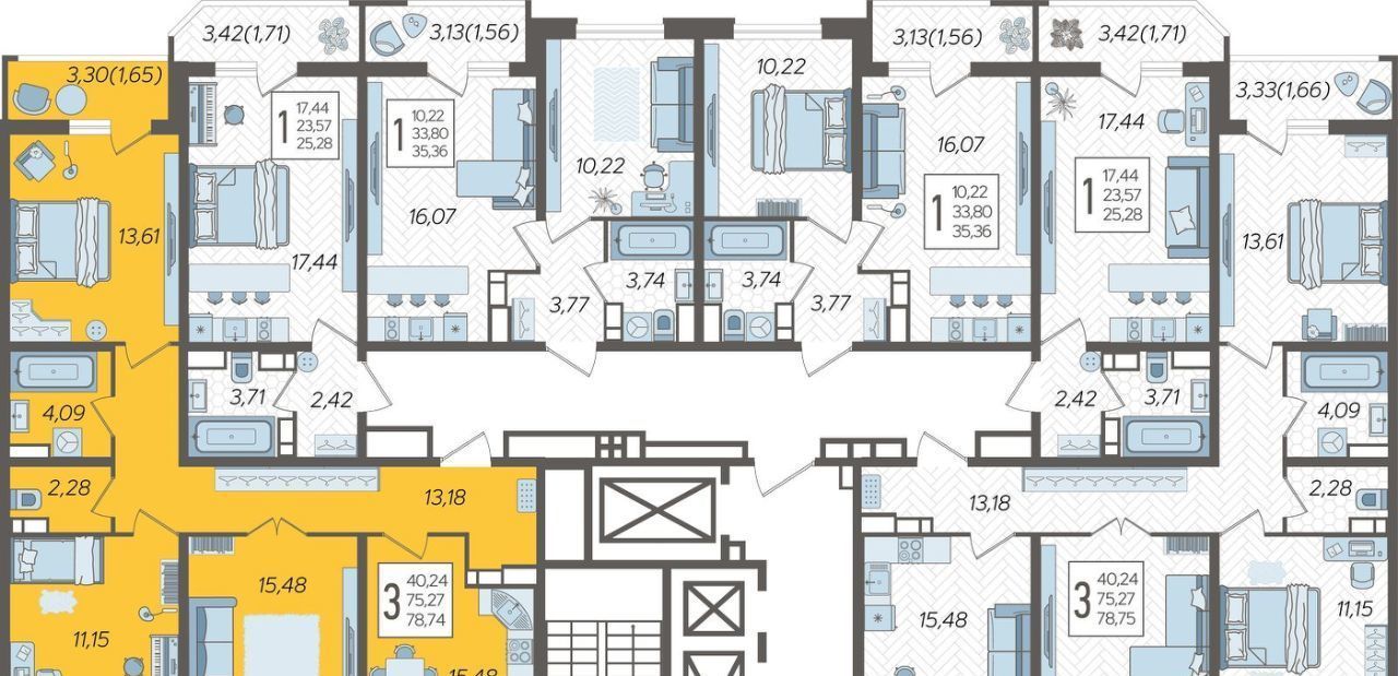 квартира г Краснодар р-н Карасунский ул Уральская 87/7 фото 2